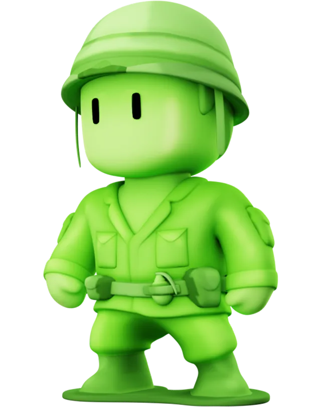 Army Man skin stumble guys