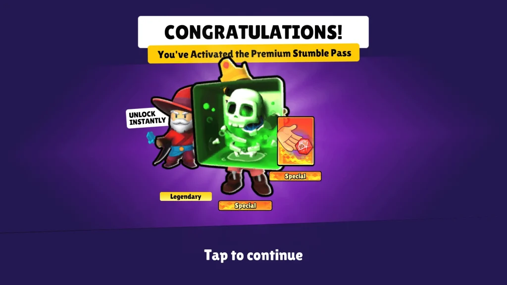 stumble guys pass active