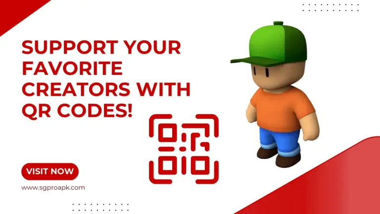 Supporting Your Favorite Stumble Guys Creators is Now Easier with QR Codes!